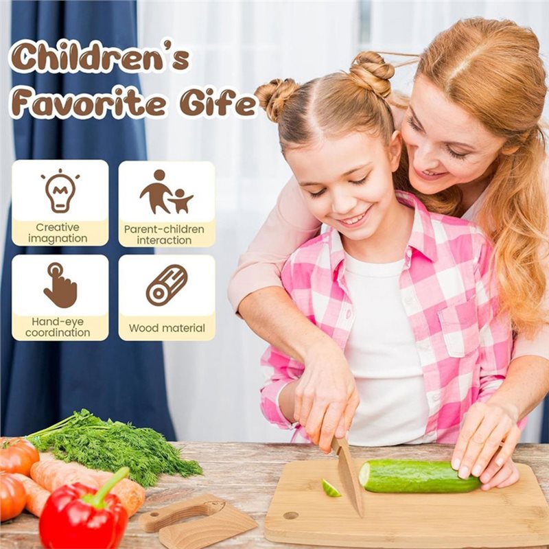 SHGO: juego de cuchillos de ma - Kitchen Kids Baking Set reseña y precio