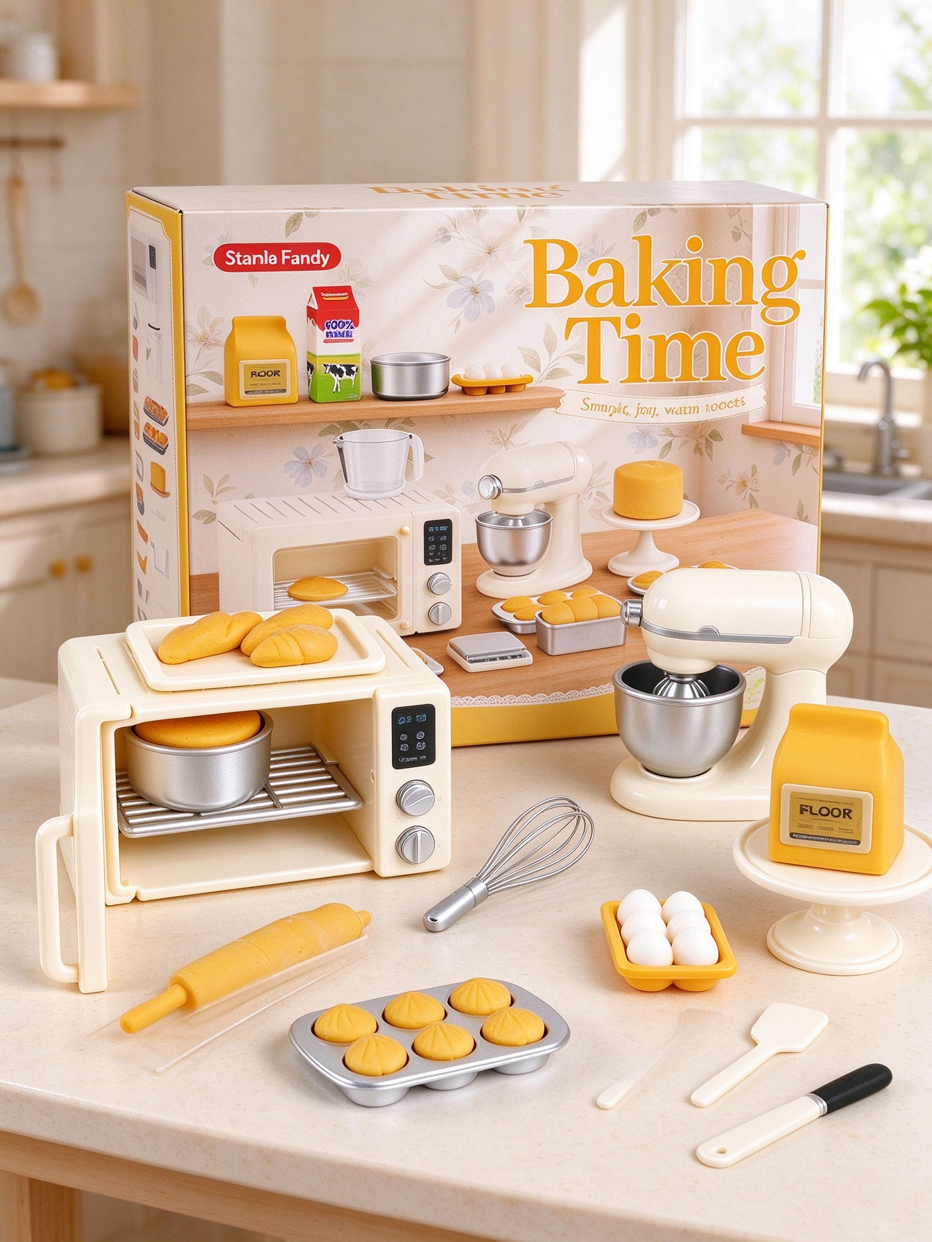 Juego de Juguetes de Simulació - Kitchen Kids Baking Set reseña y precio