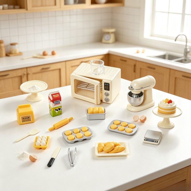 Juego de Juguetes de Simulació - Kitchen Kids Baking Set reseña y precio